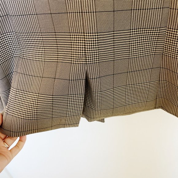 EVEREVE June St. Plaid Blazer Size M NWT Brown Pockets and Buttons - Picture 8 of 11